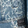 Jeans Couture Laser Engraving Printed Jacket