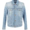 Laser Engraving denim jacket