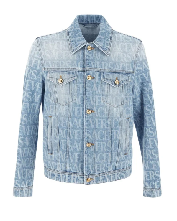 Laser Engraving denim jacket