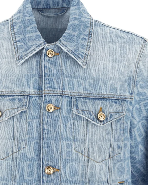 Laser Engraving denim jacket