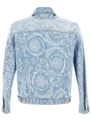 Laser Engraving denim jacket