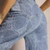 Custom Laser Engraving Denim Jeans