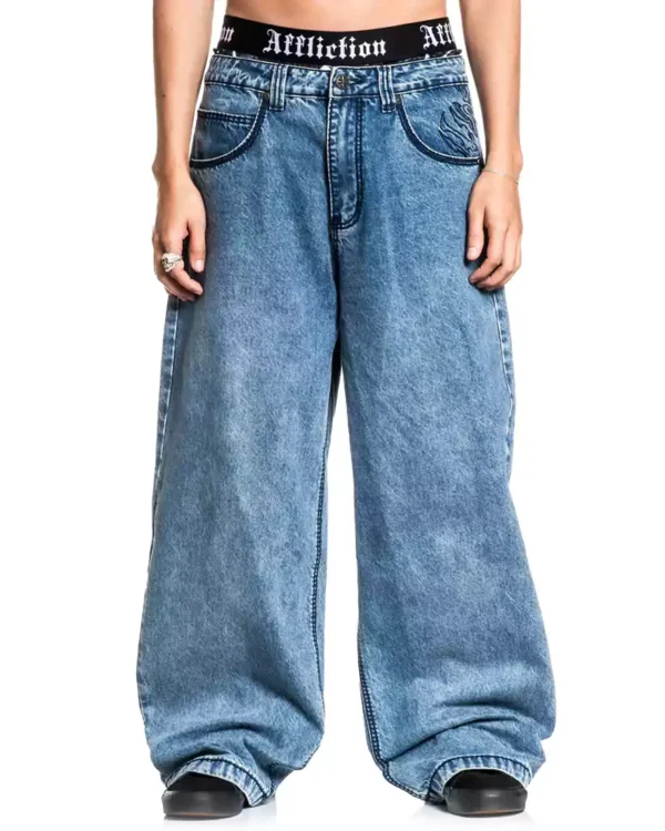 Affixed Cloth Embroidery Denim Custom Affixed Cloth Embroidery Denim