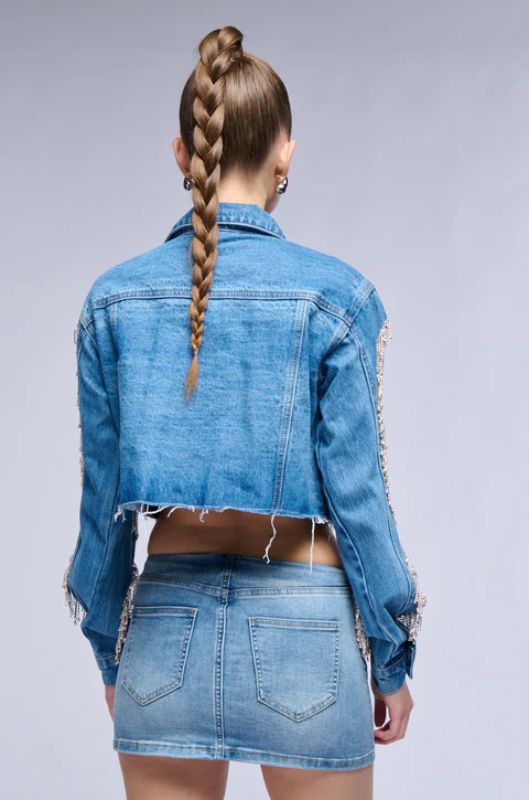 Affixed Cloth Embroidery Denim Clothing Affixed Cloth Embroidery Denim Clothing