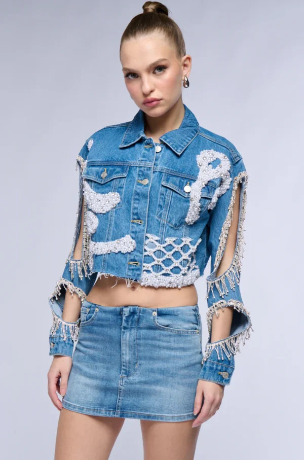 Affixed Cloth Embroidery Denim Clothing Affixed Cloth Embroidery Denim Clothing