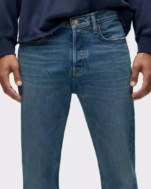 Blue washed Classic Straight Leg Jean Blue washed Classic Straight Leg Jean