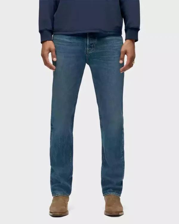 Blue washed Classic Straight Leg Jean Blue washed Classic Straight Leg Jean