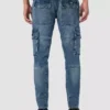 Bule washed Skinny Cargo Bule washed Skinny Cargo