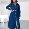 Casual denim dresses for women