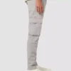 Dark Grey wash Skinny Cargo