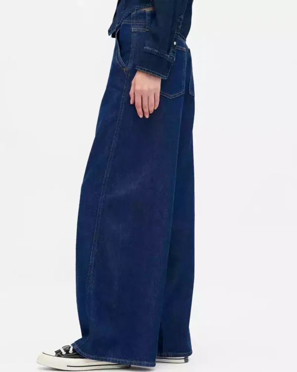 Dark blue indigo wash Baggy Jeans Dark blue indigo wash Baggy Jeans