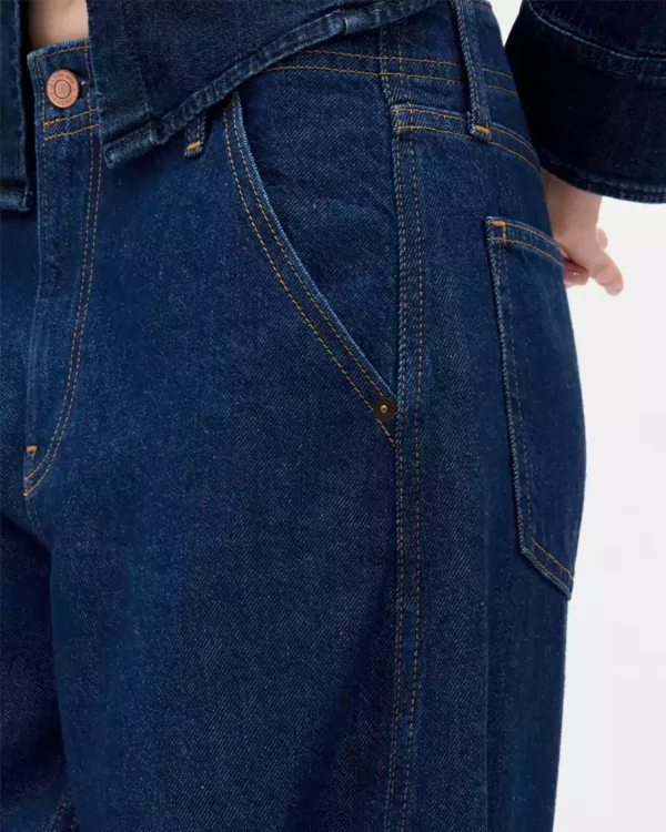 Dark blue indigo wash Baggy Jeans Dark blue indigo wash Baggy Jeans