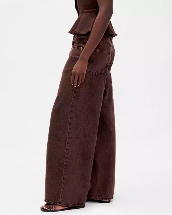 Dark brown washed Baggy Jeans Dark brown washed Baggy Jeans