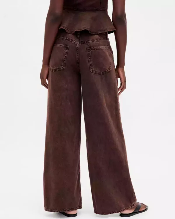 Dark brown washed Baggy Jeans Dark brown washed Baggy Jeans