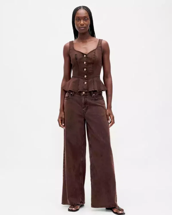 Dark brown washed Baggy Jeans Dark brown washed Baggy Jeans