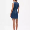 Denim a line dress