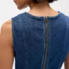 Denim a line dress