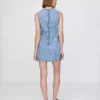 Denim a line dress