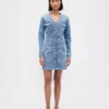Denim casual dresses
