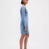 Denim casual dresses