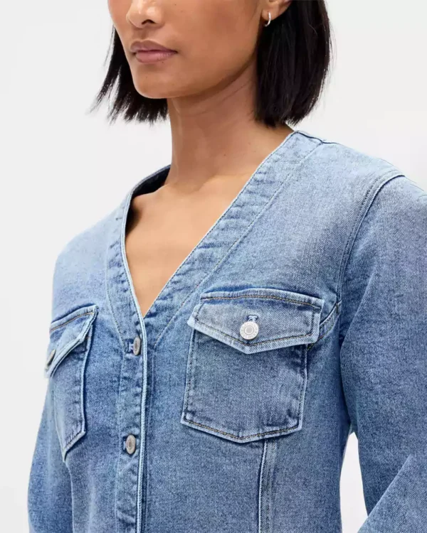 Denim casual dresses