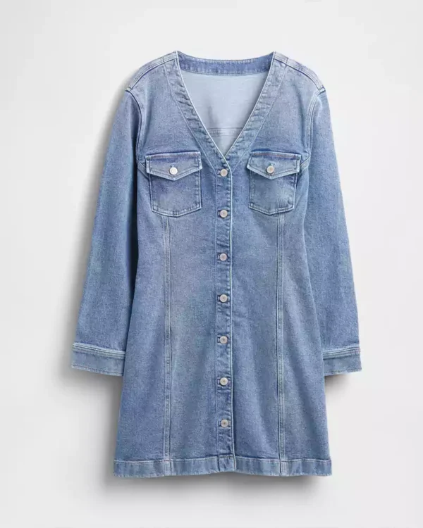 Denim casual dresses