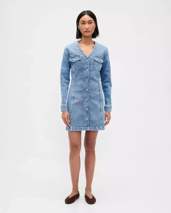 Denim casual dresses