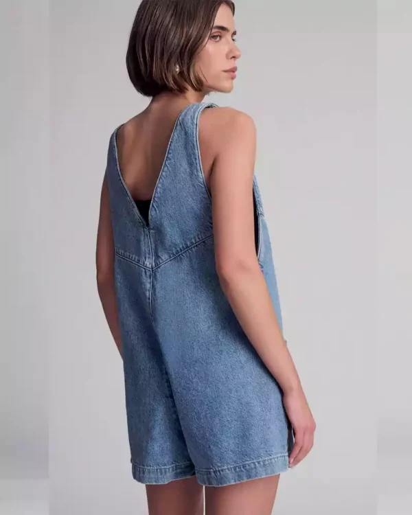 Denim romper women Denim romper women