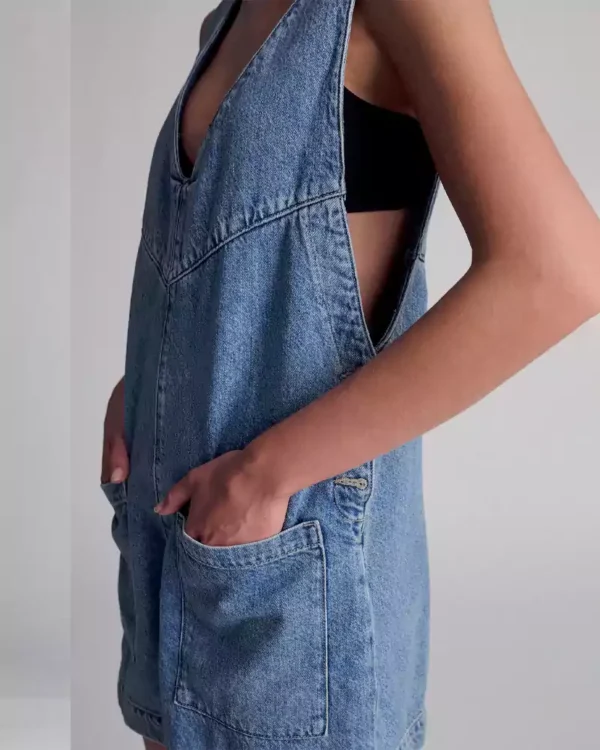 Denim romper women Denim romper women