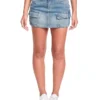 Denim short skirt Denim short skirt
