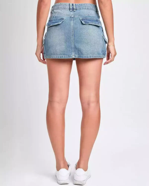 Denim short skirt Denim short skirt