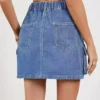 Denim short skirt women Denim short skirt women