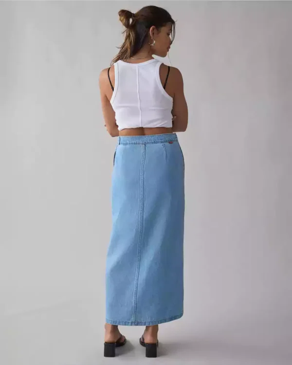 Maxi denim skirt Maxi denim skirt
