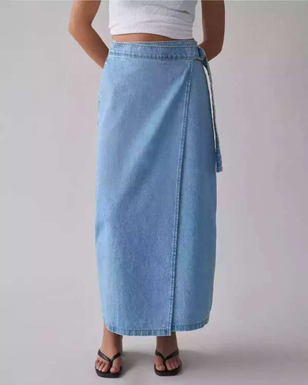 Maxi denim skirt Maxi denim skirt