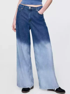 Medium indigo wash denim jeans Medium indigo wash denim jeans