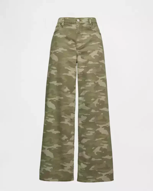 Mid Rise Camo Baggy Jeans Mid Rise Camo Baggy Jeans