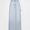 Mid Rise Light blue washed UltraSoft Baggy Jeans Mid Rise Light blue washed UltraSoft Baggy Jeans