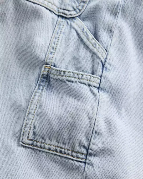 Mid Rise Light blue washed UltraSoft Baggy Jeans Mid Rise Light blue washed UltraSoft Baggy Jeans