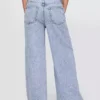 Mid Rise UltraSoft Boxer Baggy Jeans Light blue washed Baggy Jeans