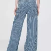 Mid Rise UltraSoft Denim Stripe Baggy Jeans Mid Rise UltraSoft Denim Stripe Baggy Jeans