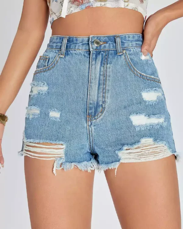 Raw Hem Distressed women shorts Raw Hem Distressed women shorts