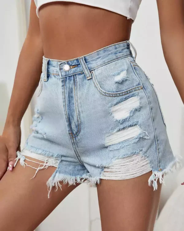 Raw Hem Distressed women shorts Raw Hem Distressed women shorts