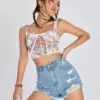 Raw Hem Distressed women shorts Raw Hem Distressed women shorts