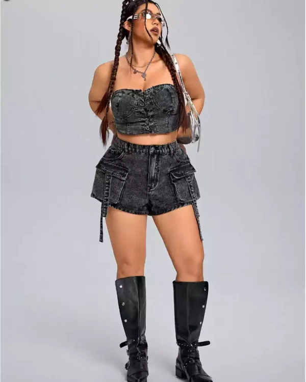 Shorts jean para mujer