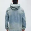 Tears hoodie denim Jacket Denim tears hoodie Pullover Jacket