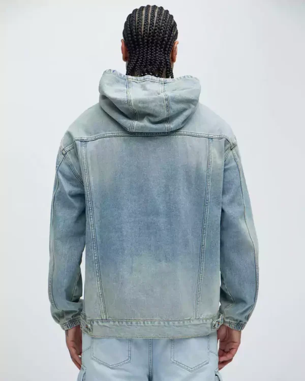 Tears hoodie denim Jacket Denim tears hoodie Pullover Jacket