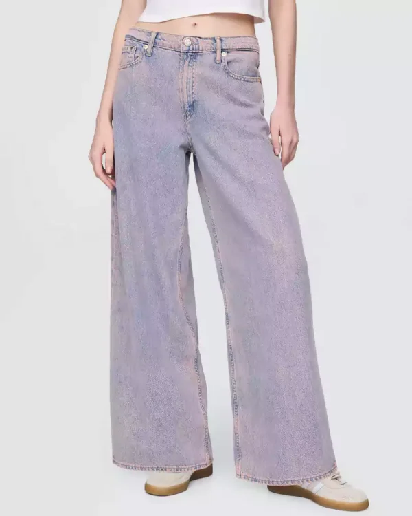 Vintage Washed Rose Pink Relaxed Fit Jeans Vintage Washed Rose Pink Relaxed Fit Jeans