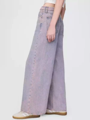 Vintage Washed Rose Pink Relaxed Fit Jeans Vintage Washed Rose Pink Relaxed Fit Jeans