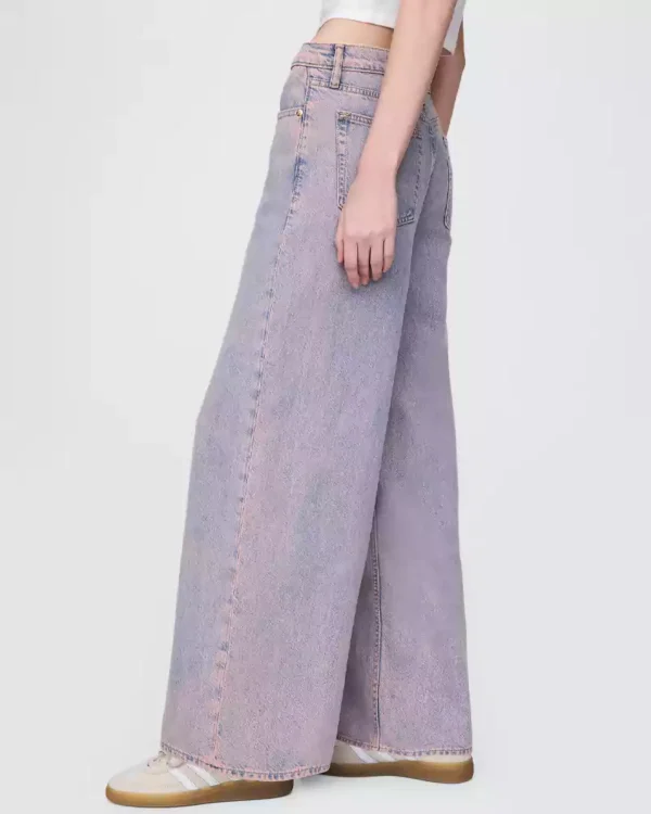 Vintage Washed Rose Pink Relaxed Fit Jeans Vintage Washed Rose Pink Relaxed Fit Jeans