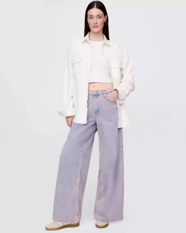 Vintage Washed Rose Pink Relaxed Fit Jeans Vintage Washed Rose Pink Relaxed Fit Jeans